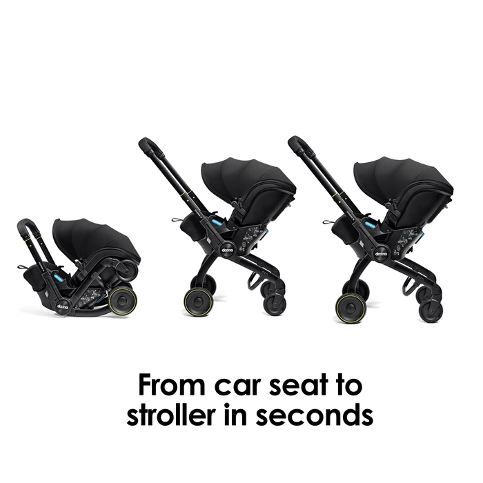 Doona X Car Seat & Stroller – Nitro Black